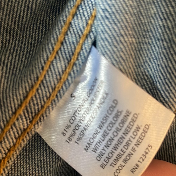 TEXTILE Distressed Denim Jacket - Picture 3 of 5